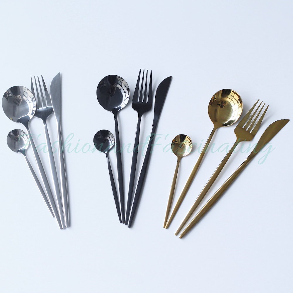 200 PCs Stainless Steel Silverware Set