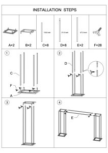 Acrylic Crystal Pillar Aisle Road Lead With Led Light