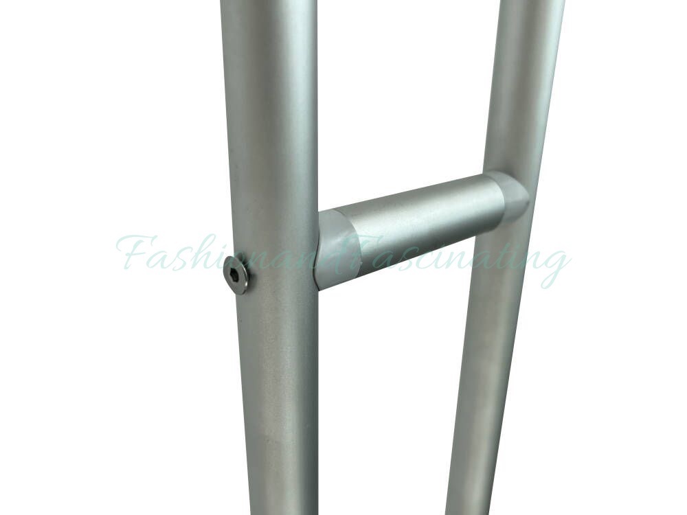 6FT x 7FT Horns Wedding Arch Curved Flower Frame Backdrop Stand - Image 5