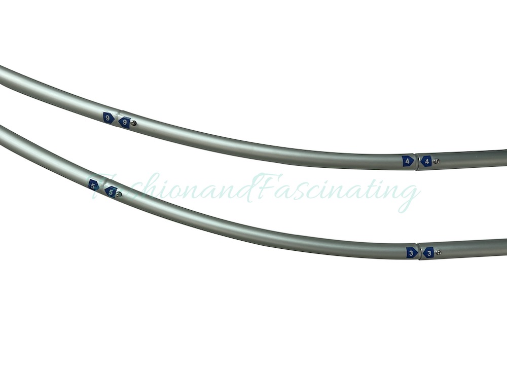 6FT x 7FT Horns Wedding Arch Curved Flower Frame Backdrop Stand - Image 7