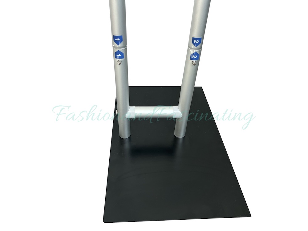 6FT x 7FT Horns Wedding Arch Curved Flower Frame Backdrop Stand - Image 9