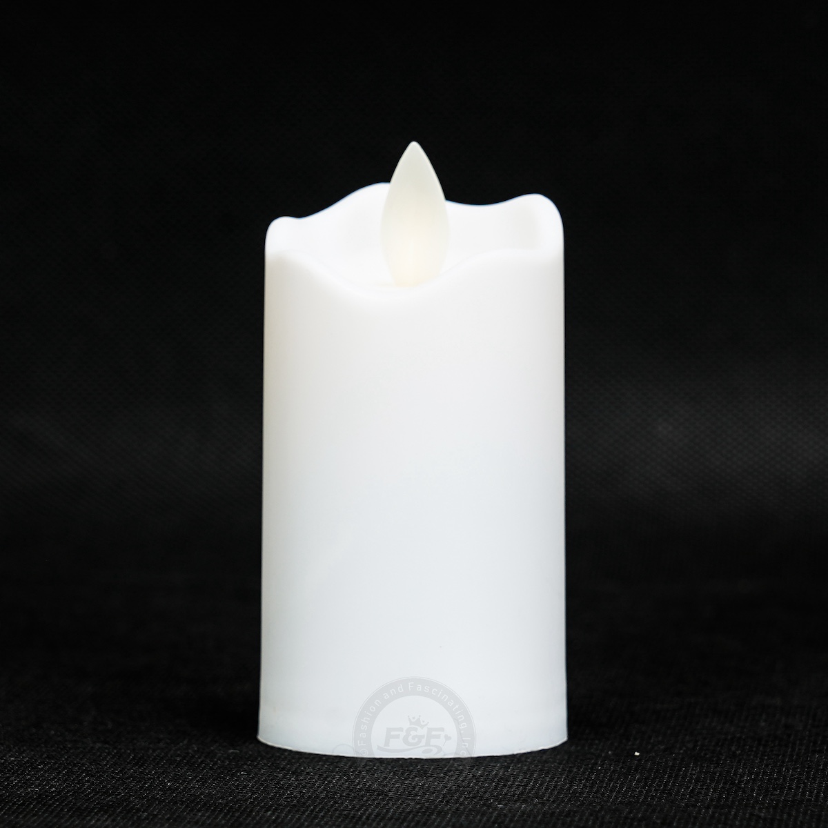 White Flickering Flameless Battery Operated LED Candles
