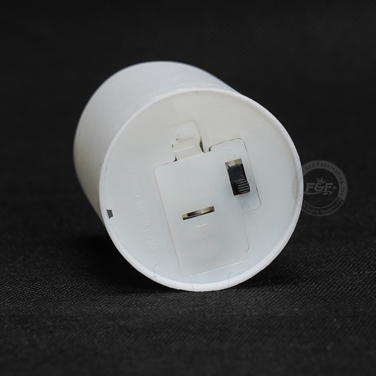 White Flickering Flameless Battery Operated LED Candles