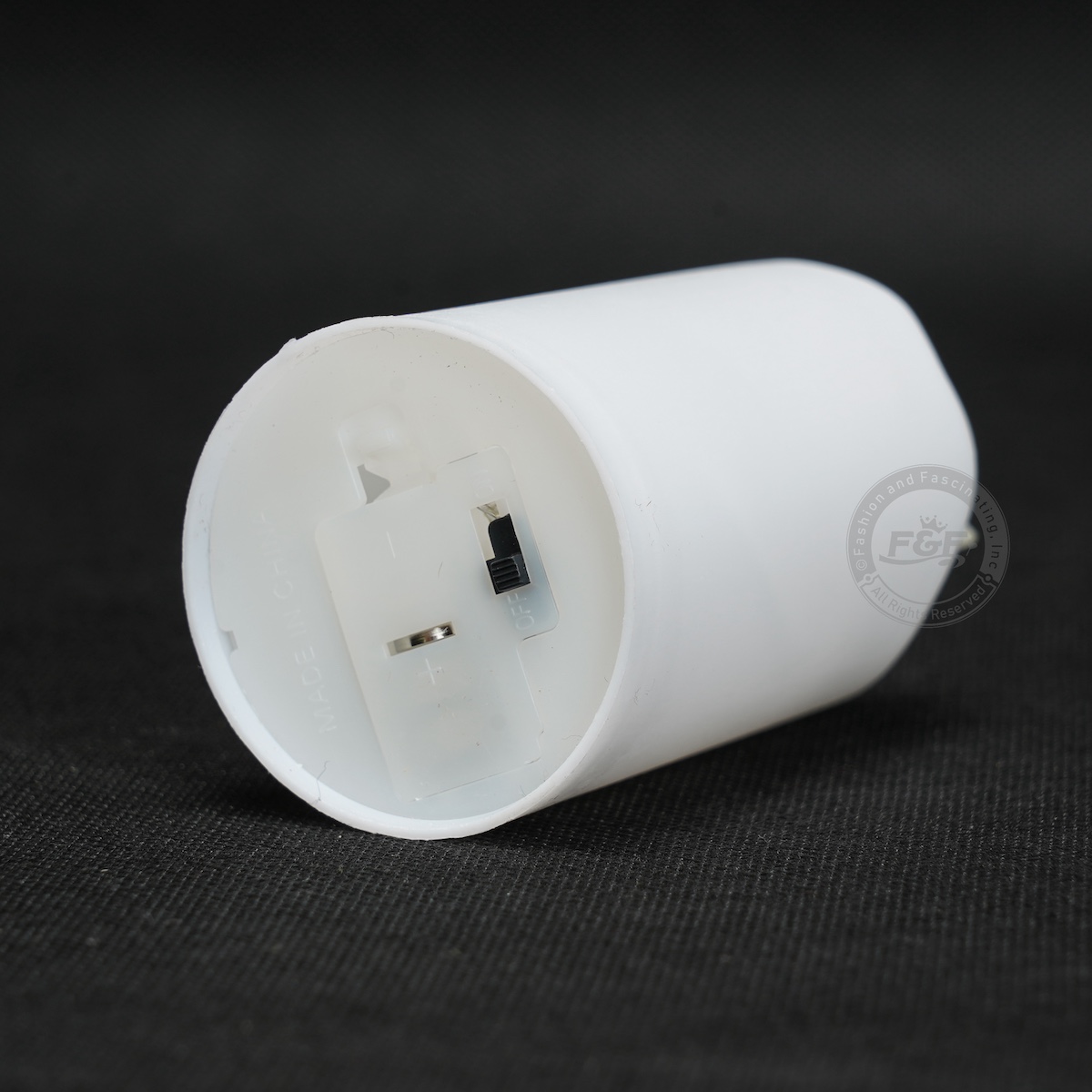 White Flickering Flameless Battery Operated LED Candles