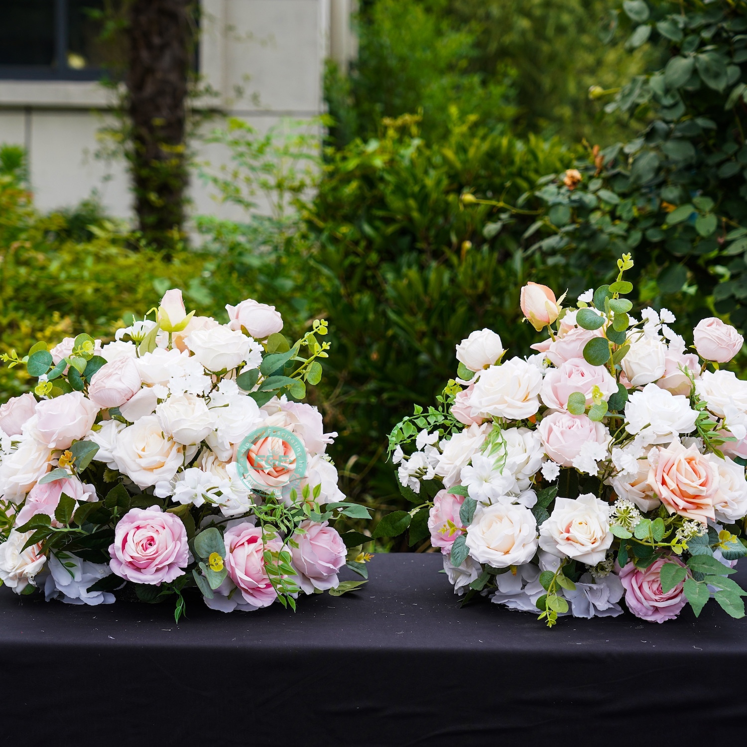 Pink Artificial Flower Balls