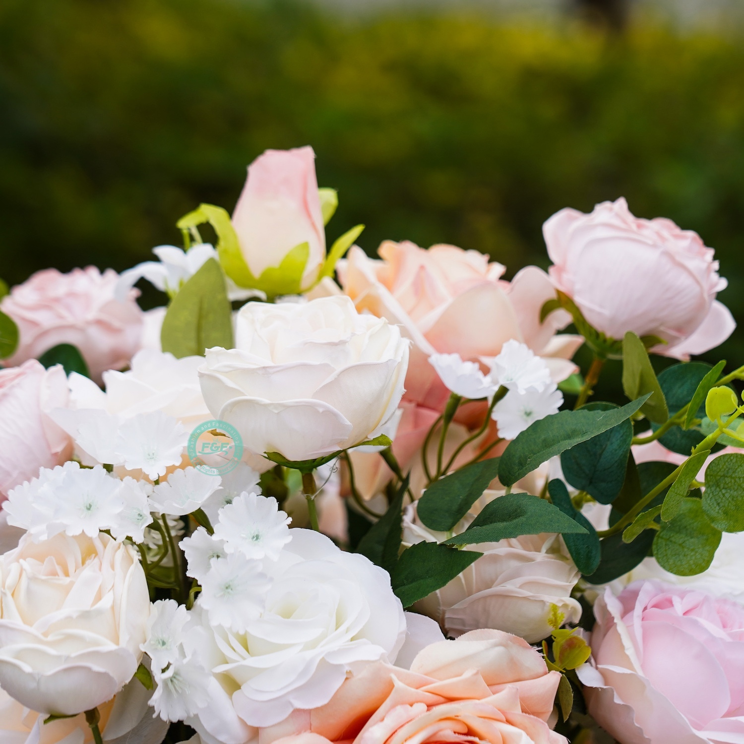Pink Artificial Flower Balls