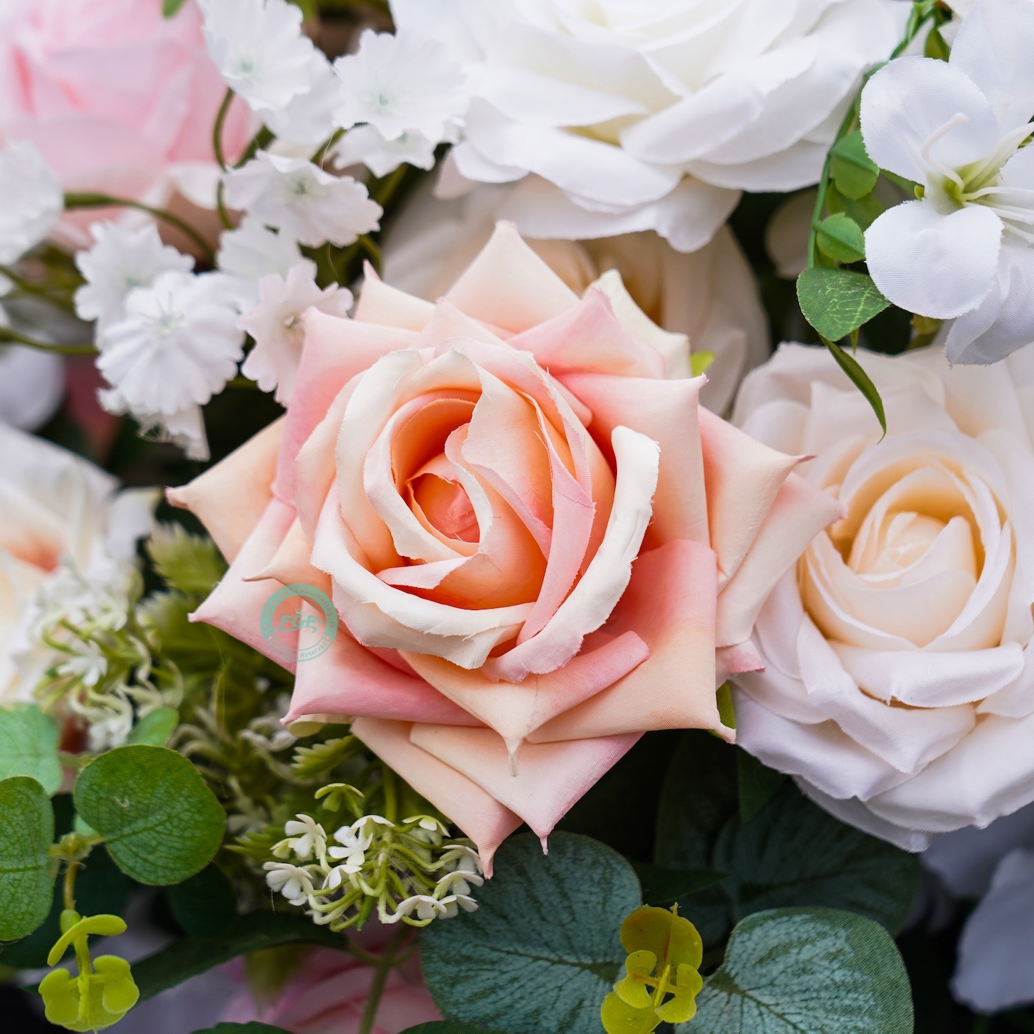 Pink Artificial Flower Balls